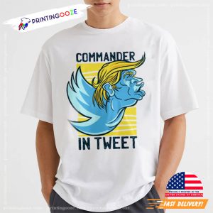 Funny trump and twitter Design T shirt