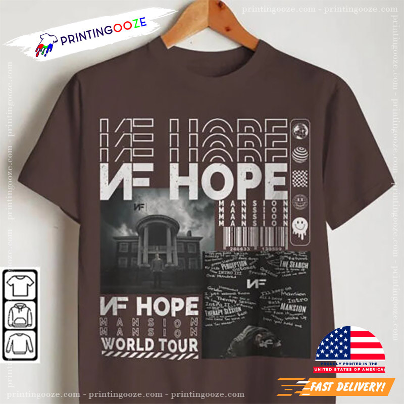 NF Hope Tour 2023 Personalized Baseball Jersey - Printing Ooze