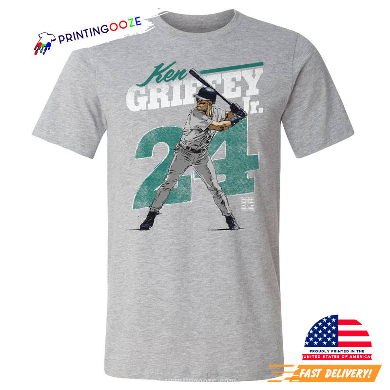 Retro Ken Griffey Jr Seattle Mariners Green Mens XXL Baseball Jersey