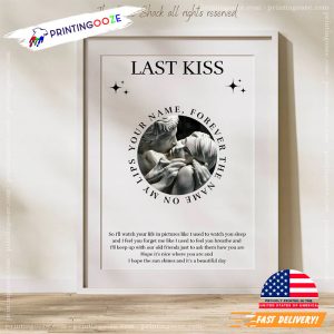 Last kiss taylor swift eras poster