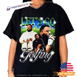 Lets Go Golfing Dj Khaled T shirt, DJ Khaled Homage Shirt 2 Printing Ooze