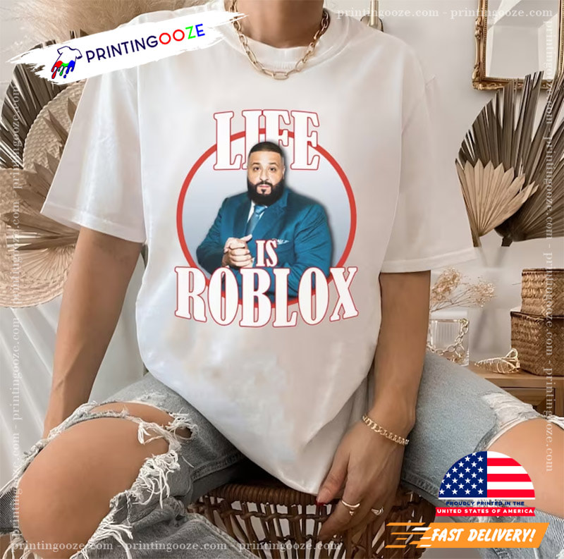 white Roblox Nike t-shirt in 2023  Shirt print design, Diy prints