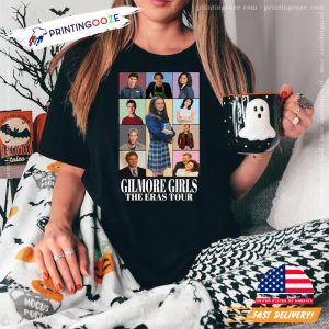 Limited Edition The Eras Tour gilmore girls t shirts 2 Printing Ooze