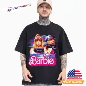 Margot Robbie Ryan Gosling Barbie World 2023 Movie Shirt 1