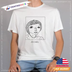 Michael Cera Badly Drawn Celebrities unisex tshirt 2