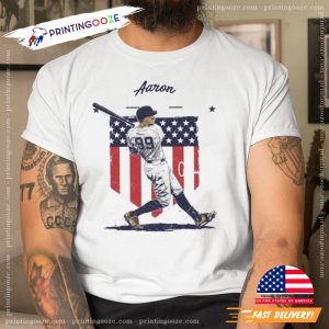 ny yankees judge American flag signature baseball style shirts