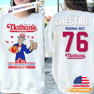 nathan's hot dog eating contest, Joey Chestnut Personal Best 2023 Shirt