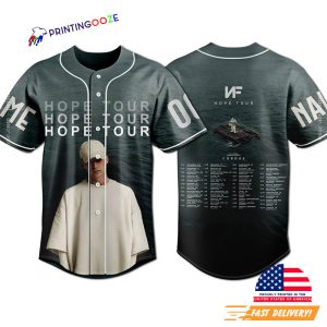 NF hope tour 2023 Personalized Baseball Jersey 3 Printing Ooze