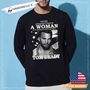 Tom Brady American Football T Shirt Rap 90s Casual Men Women 