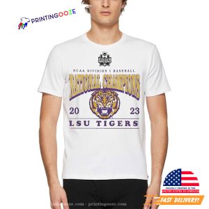 National Champions LSU Tigers Baseball Frankie T-Shirt - Printing Ooze