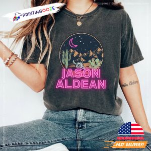 Neon Moon Country Music jason aldean shirt 2 Printing Ooze