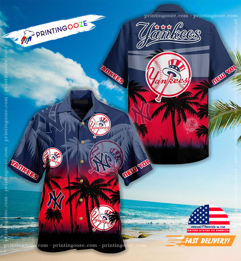 New York Yankees MLB Hawaiian Shirt Beach Balls Aloha Shirt