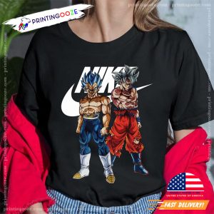 Nike Son goku vegeta Dragon Ball Super Shirt 3 Printing Ooze