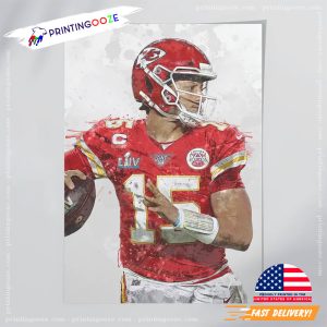 Patrick Mahomes Kansas City chiefs poster 2