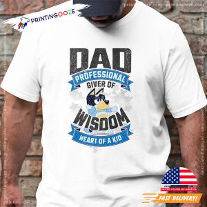 Professional Dad, Cute bluey dad Shirt