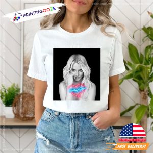 Queen B britney spears hot Jean Album Cover T Shirt 1 Printing Ooze