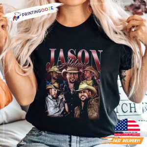 Retro 90s new jason aldean song T Shirt