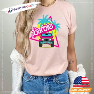 Retro Jeep Barbie 2023 Movie Shirt 2