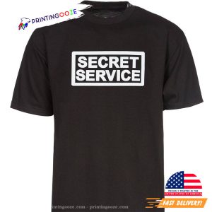 Secret Service Black basic t shirt
