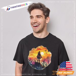 Sunset tears of the kingdom link Tee