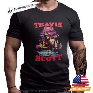 Travis Scott Hip-Hop, Throwback Rapper, music memorabilia T-shirt