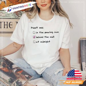 Vintage Meet Me Behind the Mall Shirt, Taylor Swift August Shirt