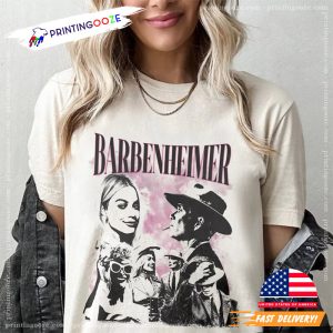 Vintage Barbenheimer 90s Style Comfort Colors Shirt 1 Printing Ooze