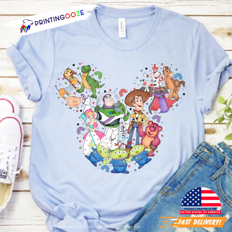 Vintage Disney Toy Story Family Comfort Colors Shirt Vintage Disney Toy Story Family Comfort Colors Shirt