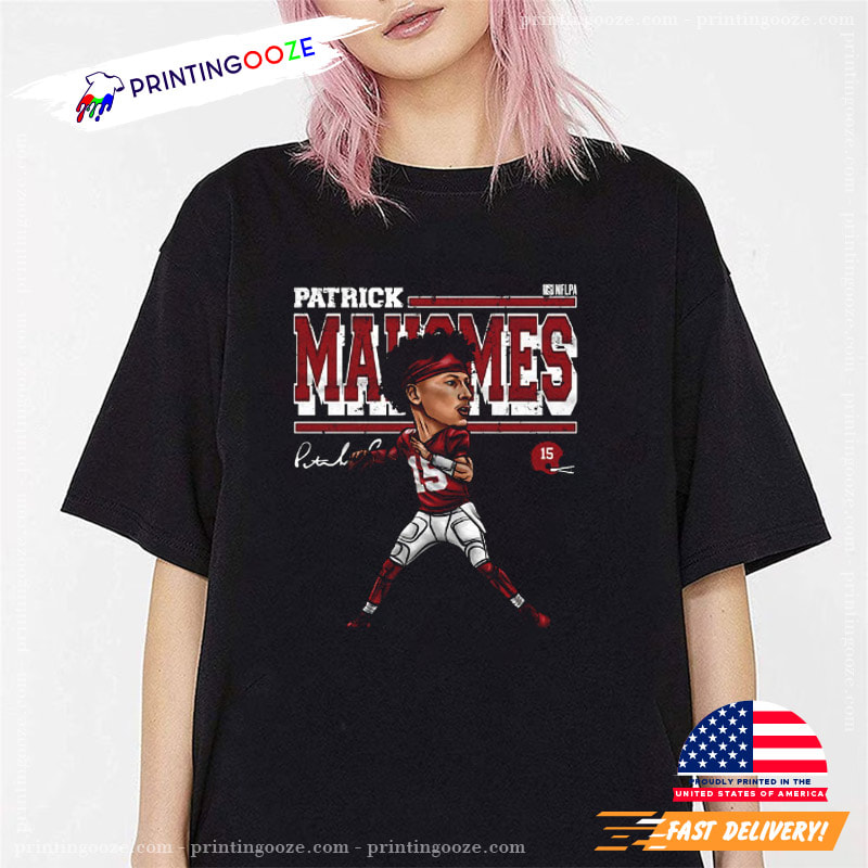 Patrick Mahomes Shirt Patrick Mahomes Tee Patrick Mahomes Football Vintage  Sport Gift For Fan T-shirt