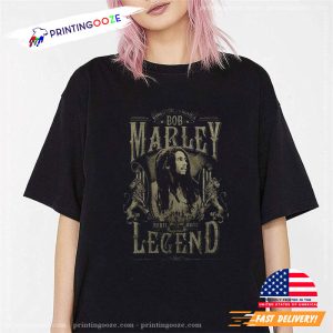 Vintage bob marley legend Unisex T Shirt 1 Ink In Action