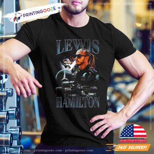 Vintage lewis hamilton championship T Shirt 1 Printing Ooze