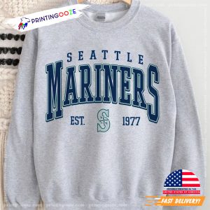 Vintage seattle baseball team EST 1977 Shirt 2