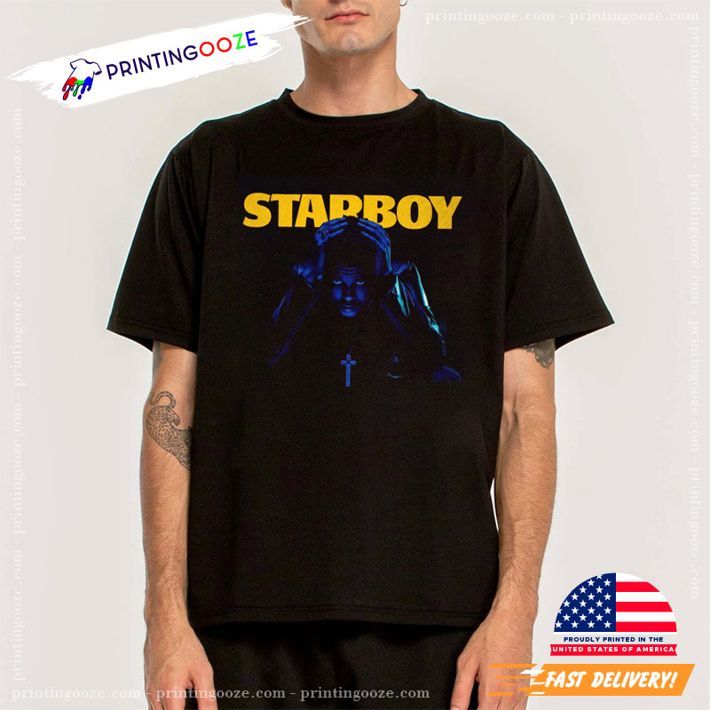 Weeknd Starboy Concert Album Tour Merch, The Weeknd Shirt - Unleash Your  Creativity