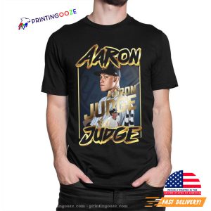 aaron judge baseball New York Yankees Portrait Shirt 2 Printing Ooze