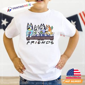 bluey friends Kids Birthday T shirt