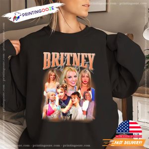 britney young Queen B 90s Pop Shirt