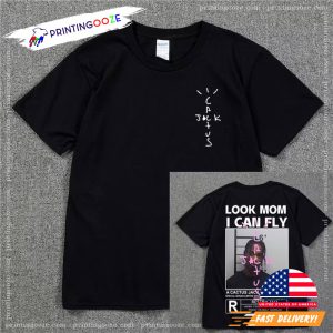 cactus jack travis scott Look Mom I Can FLY Tee 6 Printing Ooze