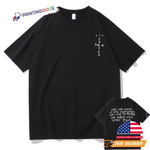 cactus jack travis scott, astroworld album cover T shirt 1 Printing Ooze