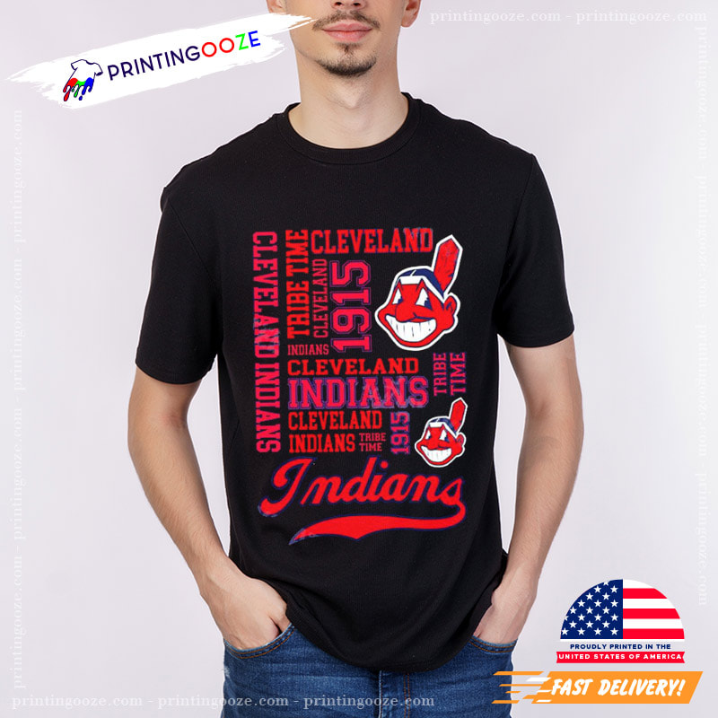 Caucasian People Cleveland Indians 1915 Shirt - Printing Ooze