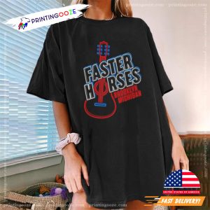 faster horses 2023 Neon Guitar Tee