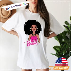 first black barbie Curly Hair Shirt