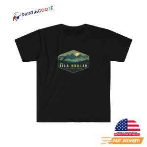 isla nublar Graphic Tee, Jurassic Park T Shirt 1 Printing Ooze