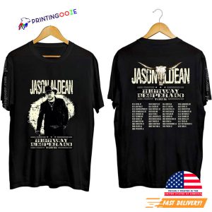 jason aldean concert 2023 Highway Desperado Tour 2023 Shirt 2 Printing Ooze