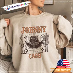 johnny cash music T Shirt, Country Music Shirt 1 Printing Ooze