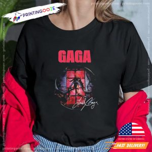 lady gaga chromatica Album Cover Signatures Shirt 2 Printing Ooze