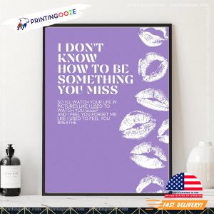 last kiss taylor swift Printable Wall Art 4 Printing Ooze