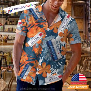 michelob ultra beer Hawaiian Shirt