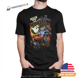 monster jam world tour Graphic T shirt