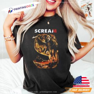 scream 6 ghostface Movie T shirt