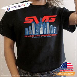 shane van gisbergen Project91 Chicago T Shirt Printing Ooze